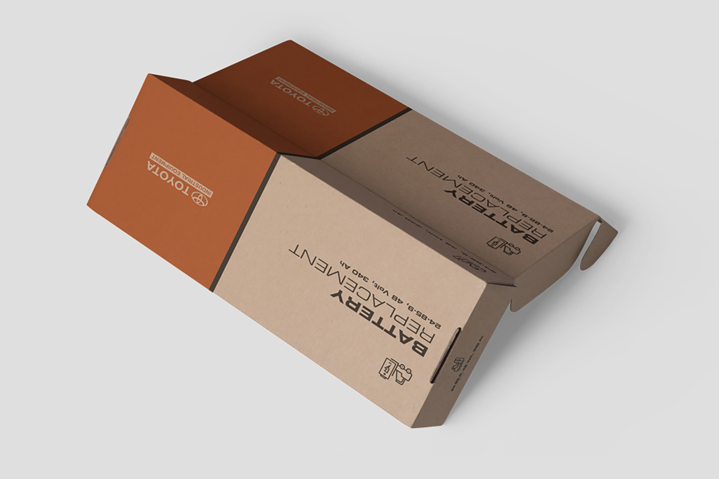 Printed Corrugated Box 0207